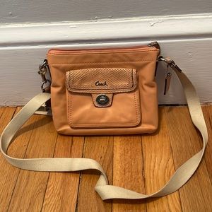Pink Coach Crossbody bag